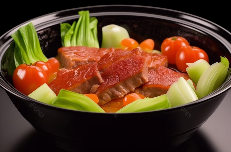 炖肉蔬菜砂锅美味中餐午餐,高清,摄影图,摄影图片,图片大全,摄影图免费下载